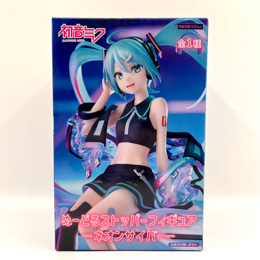 Hatsune Miku Neon Cyber Figure Noodle Stopper