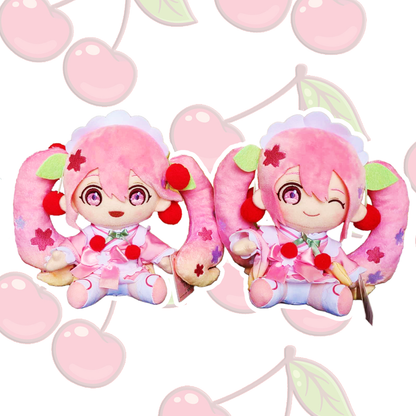 Japanese Cafe Sakura Miku Plush