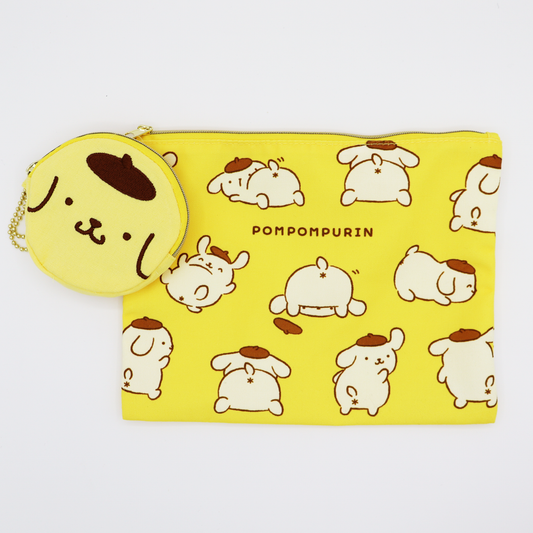 Pompompurin Oshiri Puri Puri Purin Pouch Set